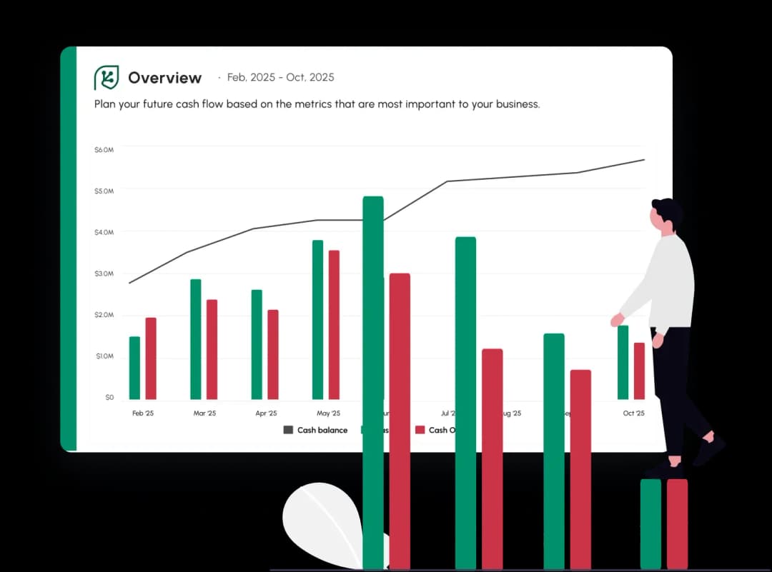 Visually see your cash flow