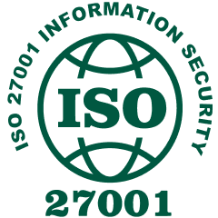 ISO 27001 Certified
